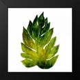 thumbnail image 2 of Medley, Elizabeth 15x15 Black Modern Framed Museum Art Print Titled - Green Leaves Square I, 2 of 5