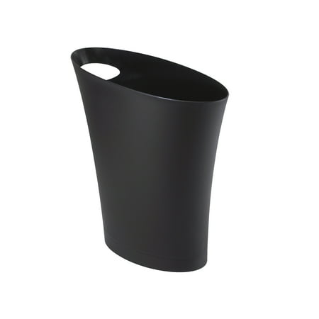 trash skinny waste umbra basket gallon sleek capacity stylish bathroom garbage walmart kitchen wastebaskets plastic narrow wastebasket