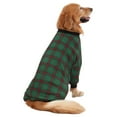 thumbnail image 4 of HDE Dog Pajamas One Piece Jumpsuit Lightweight Dog PJs Shirt for S-3XL Dogs Holiday Plaid M, 4 of 8