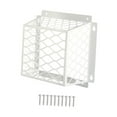 thumbnail image 2 of kowaku Dryer Vent Bathroom Exhaust Ventilation High Performance Wear Resistant Accessories Exhaust Fan Cover for Outside White, 2 of 7