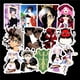 thumbnail image 3 of Pegatinas Black Clovers Anime, 50 unidades, PVC, impermeables, 3 of 3