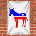 thumbnail image 2 of Democrat Donkey Liberal America Political Party Home Business Office Sign, 2 of 3