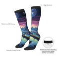 thumbnail image 4 of Sigee Fantasy Landscape Starry Night for Socks for Men Women Socks Stocking Compression Socks, 4 of 6