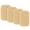 Beige, variant on HOMEIORA 4 Pack Bar Soap Holder, Non-Slip Soap Saver Pads, Self Draining Soap Bars Holder Pads for Kitchen Bathroom Travel Hotel Shower Cleaning Supplies, Beige