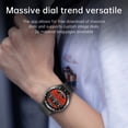 thumbnail image 3 of Maoww Sports Watch With Smartwatch Function HD Bluetooth Calls Waterproof Screen Built-in 240 Mah Battery Silver brown, 3 of 6