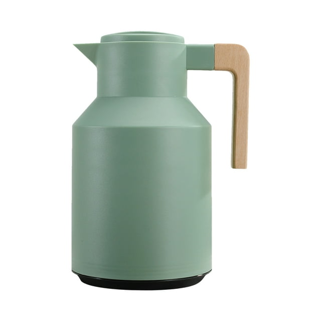Taza de café con aislamiento de 1L, taza con doble aislamiento Tomshoo Verde
