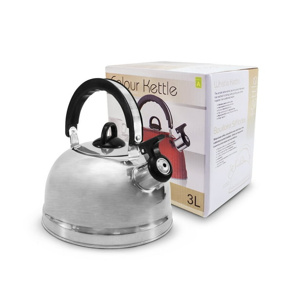 Tetera De Acero Inoxidable Litros, Hervidor de agua Walmart en