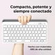 thumbnail image 4 of Teclado Multidispositivo ACTECK INSPIRE TREK TI737 Inalambrico USB 2.4 MHz + BT 5.1 Tamaño 65%, 4 of 5