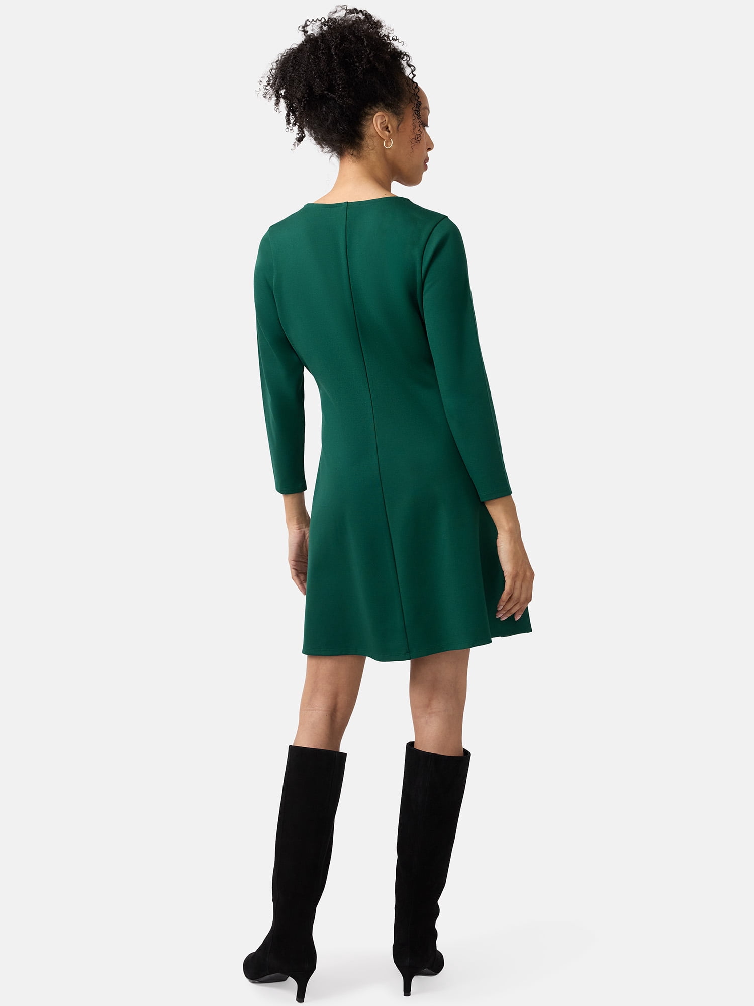 Ingrid & Isabel For Every Belly Women's Maternity Pintuck Mini Dress, Sizes S-XXL