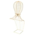thumbnail image 4 of Tachiuwa Dismountable Hat Holder Storage Rack Hollow Premium Dress Form Organizer Display Golden, 4 of 7