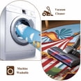 thumbnail image 7 of Area Rug for Living Room, Amusement Park Non-Slip Indoor Large Carpet for Bedroom/Dining Room, Cute Cartoon Wheelwheels Circus Washable Low-Profile Rectangle Floor Runner Rugs - 6 x 9 Ft, 7 of 7