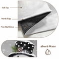 thumbnail image 6 of 3'x5' Area Rugs, Grey Snowman Christmas Indoor Outdoor Area Rug for Living Room Bedroom, Xmas Snowflake Birds Washable Bathroom Rugs Kitchen Floor Carpet Mats Home Decor Aesthetic, 6 of 8