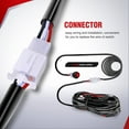 thumbnail image 6 of Nilight Wiring Harness Kit 14AWG Heavy Duty 12V On-Off Switch Power Relay Blade Fuse for Off Road LED Work Light Bar-ONE Lead, 6 of 9