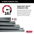 thumbnail image 4 of Delta 95C9031-30S-SS Rivet 30” Workstation Farmhouse Apron Front Kitchen Sink Undermount, 4 of 7