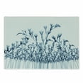 thumbnail image 1 of Flower Cutting Board, Various Sized Flowers in Nature Bottom to Top X-ray Image Creative Design, Decorative Tempered Glass Cutting and Serving Board, Small Size, Teal White, by Ambesonne, 1 of 1