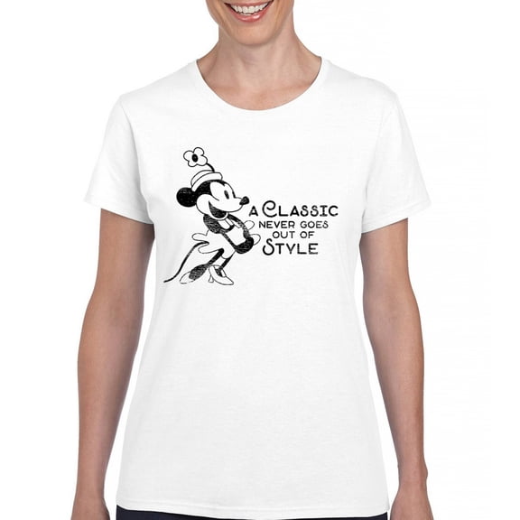 A Classic Never Goes Out of Style T-Shirt Vintage Steamboat Willie Retro Timeless Cartoon Riverboat 1928 Women's Tee