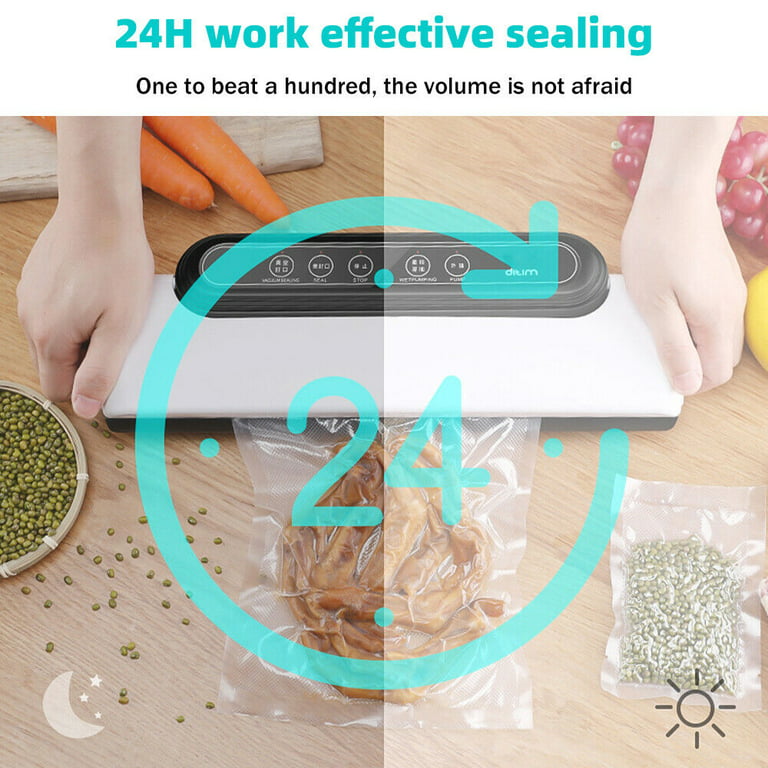 MDHAND Commercial Vacuum Sealer Machine Seal a Meal Food Saver System Tool  With 10 Free Bags
