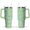 Light-green-20, variant on 40oz Kawaii Green Avocado Design Stainless Steel Flip Straw Tumbler Spill Proof Travel Cup Double Wall Vacuum Insulated Coffee Mug with Top Handle