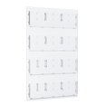 thumbnail image 1 of AdirOffice 29 in. x 48 in. Adjustable Pockets Clear Acrylic Hanging Magazine Rack 2 Pack, 1 of 3