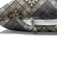 thumbnail image 4 of Abstract Pet Bed, Embellishment of Ethnic Traditional Structures, Chew Resistant Pad for Dogs and Cats Cushion with Removable Cover, 24" x 39", Dimgray Grey, by Ambesonne, 4 of 4