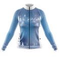 thumbnail image 1 of Maillot de Cyclisme à Manches Longues Traîneau du Père Noël Femmes - TTP, 1 of 3