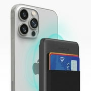 mophie snap+ Juice Pack Wallet 5K -Black - Magnetic Power Bank Compatible with MagSafe & Qi-Enabled Smartphones Works with Apple and Android phones (not compatible with iPhone 13 pro or 13 mini)