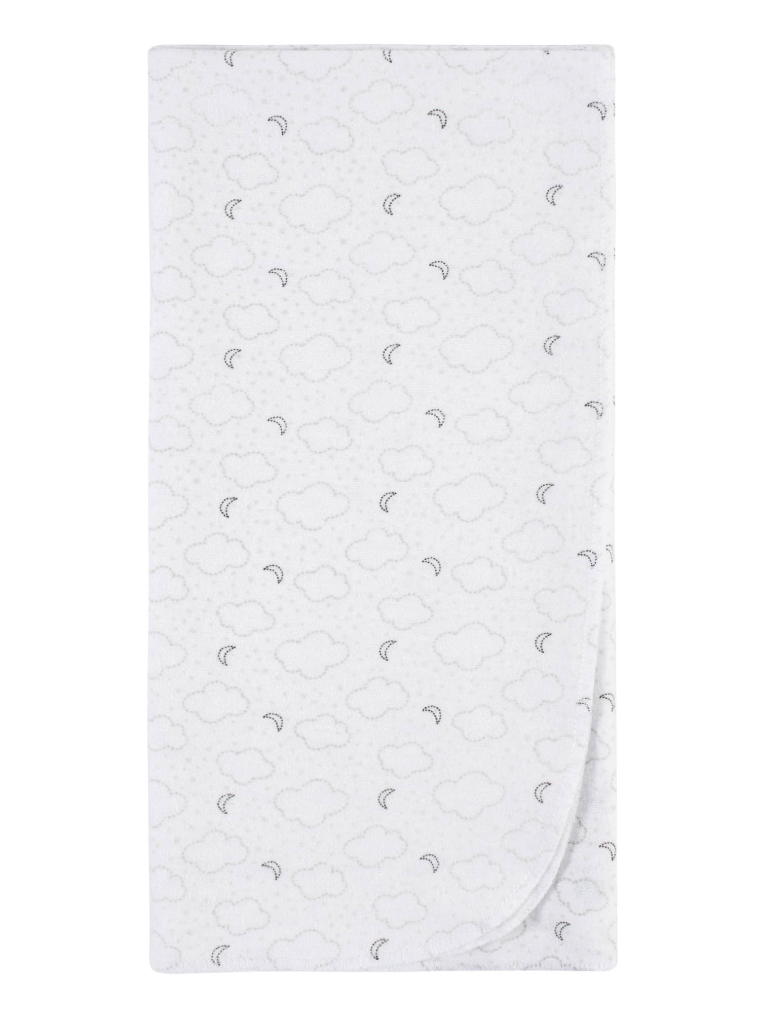 Gerber Baby Girls 100% Cotton Flannel Receiving Blankets, 5-Pack