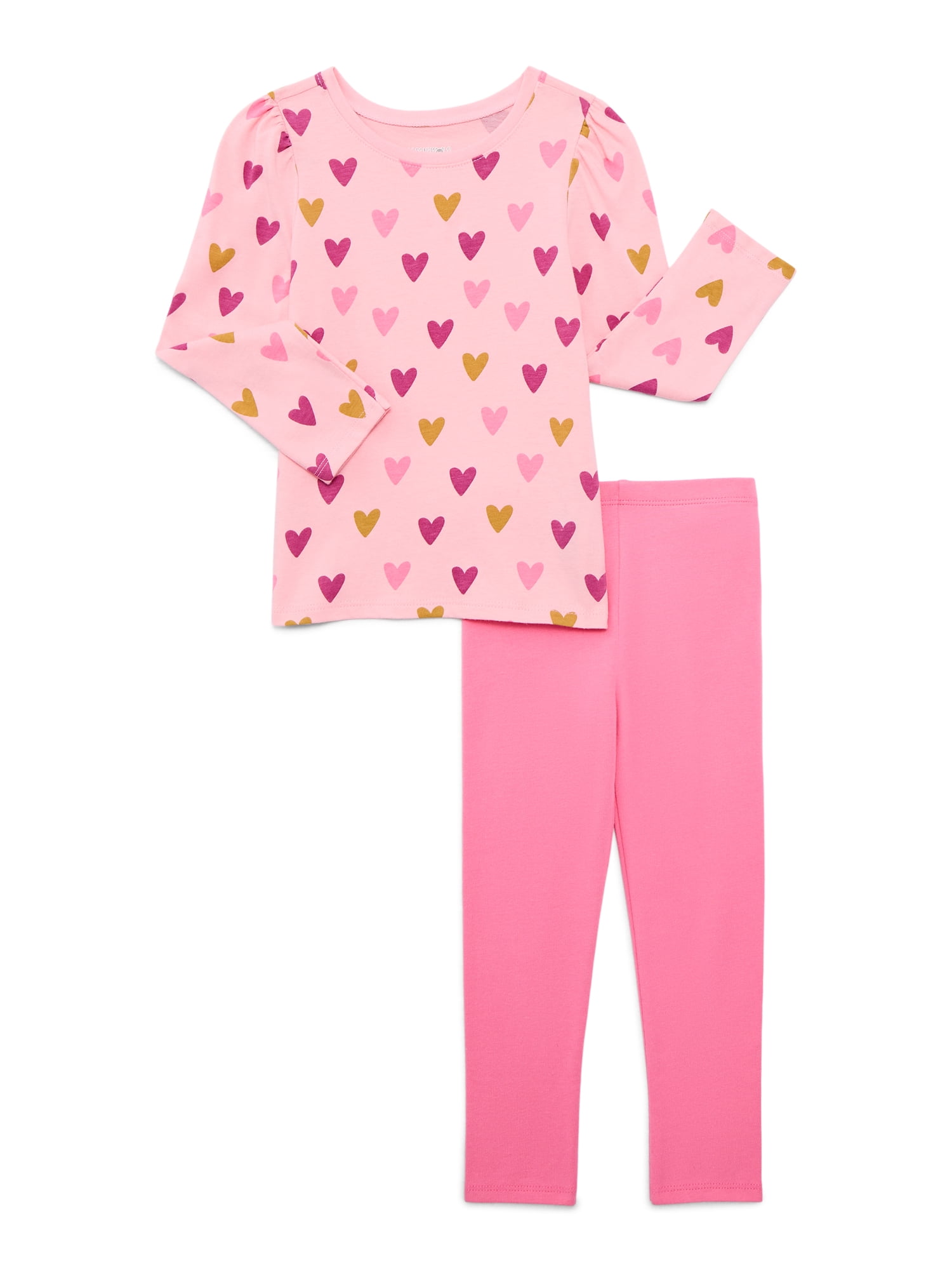 Garanimals Toddler Girl 8-Piece Mix and Match Outfit Kid-Pack, Sizes 18M-5T