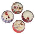 thumbnail image 3 of Juego De Velas Perfumadas, Paquete De 4 Frascos Relajantes De Estilo Folclórico Para Aliviar El Estrés Velas De Aromaterapia De Cera De Soja Con Fragancia Elegante Para El ANGGREK Otros, 3 of 8