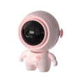 thumbnail image 2 of Ventilador portátil USB con cordón, pequeño, para colgar en el cuello, de mano, sin hojas, astronauta, pequeño ventilador, 2 of 5