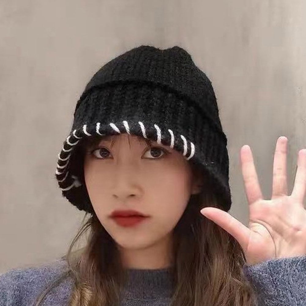 Chapeau Seau (Bucket Hat) Tricoté En Coton - Unisexe - 9 Couleurs Disponibles - Neuf étiqueté