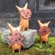 thumbnail image 1 of 26-27 3 pcs Koroks Anime Statue Wood Statue Decoration Resin Handwork Game Lovers Gamming Room Decoration, 1 of 5