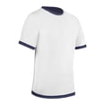 thumbnail image 3 of RevTee Reversible Tee, Youth Large, Navy and White, 3 of 3