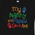 thumbnail image 4 of Inktastic Nanny and Papaw Love Me Boys or Girls Baby T-Shirt, 4 of 5