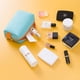 thumbnail image 4 of Bolsa de maquillaje, bolsa de cosméticos para mujer, juego de bolsas de maquillaje de viaje para niña, 3 piezas, bolsa de maquillaje grande, 4 of 5