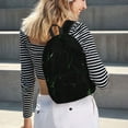 thumbnail image 6 of Yiaed Black Marble Print Backpack, Premium Laptop Backpack, Travel Backpack for Women, Lightweight Backpacks, Comfortable Back Pack-Small, 6 of 7