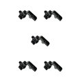 thumbnail image 3 of Scienceny Removable Flexible Spherical Bushing Replacement Cradle Bracket Plastic Support Holder Stand Glossy Adjustable Mount Positioning Type2, 3 of 6