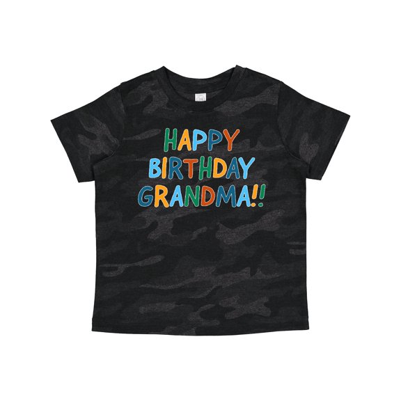 Inktastic Happy Birthday Grandma Boys or Girls Toddler T-Shirt