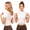Pink, variant on Posture Corrector for Women and Men Full Back Support Brace Emulsion Adjustable Breathable Full Back Shoulder Straightener for Scoliosis , Hunchback, Hump, Thoracic, Spine Corrector (Pink-M)
