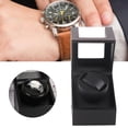thumbnail image 3 of Box Automatic Watch Winder Box Carbon Fiber Display Storage Box for Wristwatch Mechanical Watch 100-240V, 3 of 8