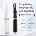 thumbnail image 4 of 2-in-1 portable heated eyelash curler, long-lasting curling comb clip, USB power supply, 3-speed temperature mode, 4 of 10