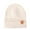 Beige, variant on Mikilon Kids Winter Outdoor Thermal Hats Fashion Comfortable Knitted Hats Solid Color Thicken Warm Hats