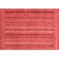 thumbnail image 1 of Ahgly Company Machine Washable Indoor Rectangle Abstract Red Modern Area Rugs, 2' x 4', 1 of 4
