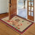 thumbnail image 5 of Large Christmas Door Mat – 31.5"x19.7" Non-Slip Water-Absorbent Entry Rug with Festive Designs, Indoor Outdoor Bathroom Floor Mat for Holiday Décor, 5 of 5