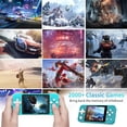 thumbnail image 2 of Consolas de videojuegos portátiles Retro de 3 pulgadas, juegos clásicos integrados, batería recargable, sistema de consolas de juegos portátiles de estilo portátil Rojo Verde Cocina, Decoración y Otros, 2 of 5