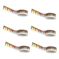 thumbnail image 3 of Shisuyan Washi Masking Tapes Multi Colored For Scrapbook Diy Creative Users 6Pcs 197x0.6x0.03In, 3 of 8