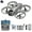 Grey, variant on Grey Rc Drone With 180 Degree Esc Adjustable Camera, Cool Lights, Altitude Hold, Headless Mode For Beginners Kids, 6.89X5.67X3.54In 0.7Lb