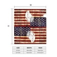 thumbnail image 6 of PHELIKA American Flag Painted Wood Wall Horse Magnetic Mailbox Covers Standard Size 25.5"H x 21"W, 6 of 8