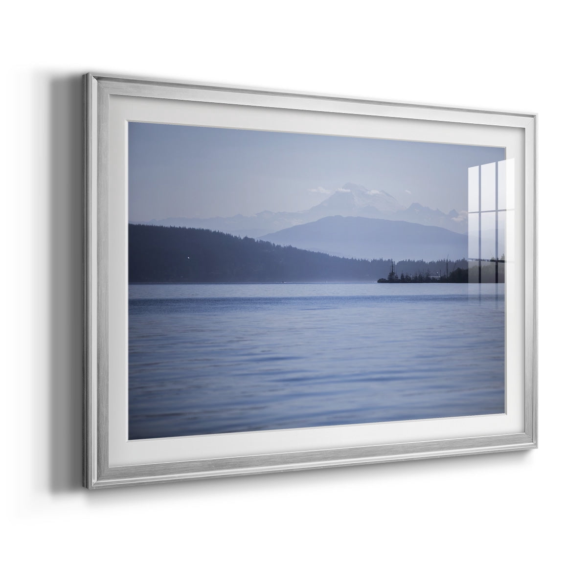 Blue Serenity Premium Framed Print - Ready to Hang