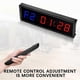 thumbnail image 5 of LED Fitness Timer with Remote 6 Digit LED Wall Digital Timer Stopwatch Clock for Game Training, 5 of 5
